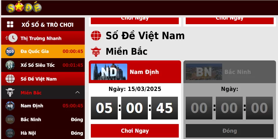 Các phương pháp dự đoán XSMB